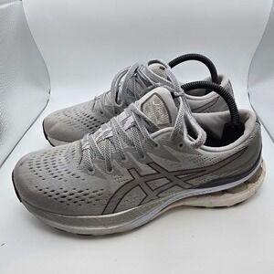 ASICS Gel Kayano 28 sz 9  Running Shoes Gray Stability Comfort Athletic Sneakers